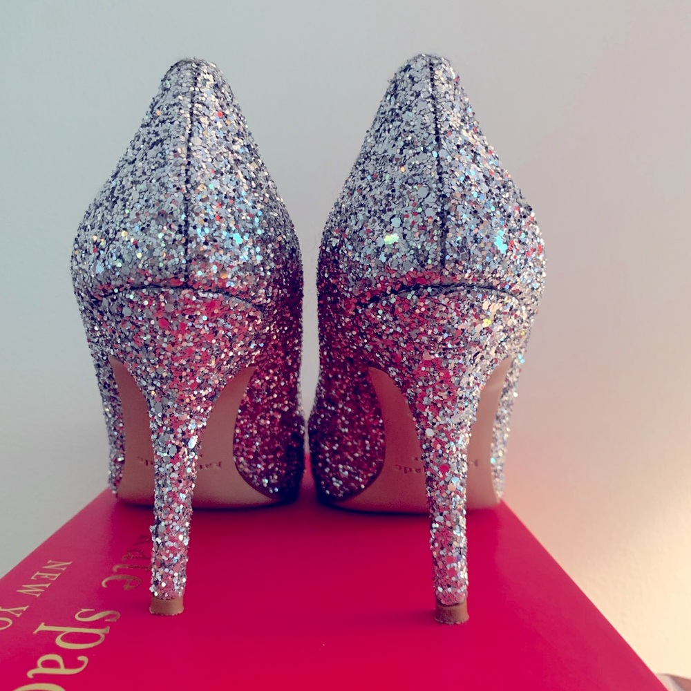 Kate Spade Karolina Glitter Heels Size 9